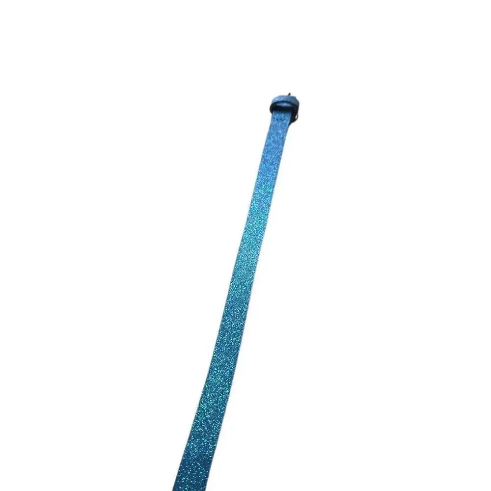 Girls blue sparkle belt 29